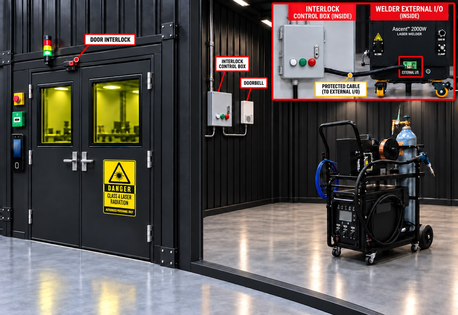 Which Materials Actually Stop a 1070nm Fiber Laser Beam?