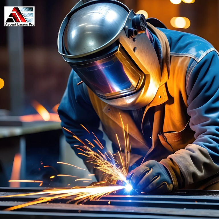 Welding aluminum with a laser
